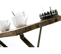 Ensemble table et chaises de jardin bistrot Willord
