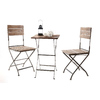 Ensemble table et chaises de jardin bistrot Willord