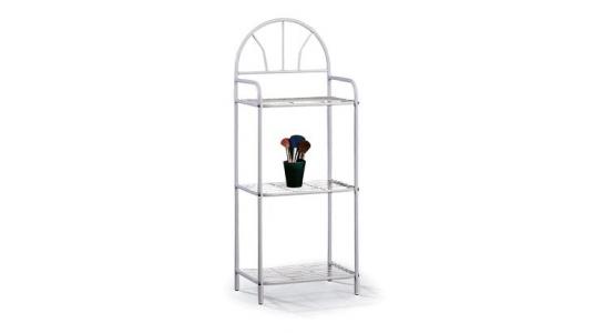 Estanter&iacute;a para cuarto de ba&ntilde;o de color blanco CLOE image 1