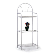 Estanter&iacute;a para cuarto de ba&ntilde;o de color blanco CLOE image pub1
