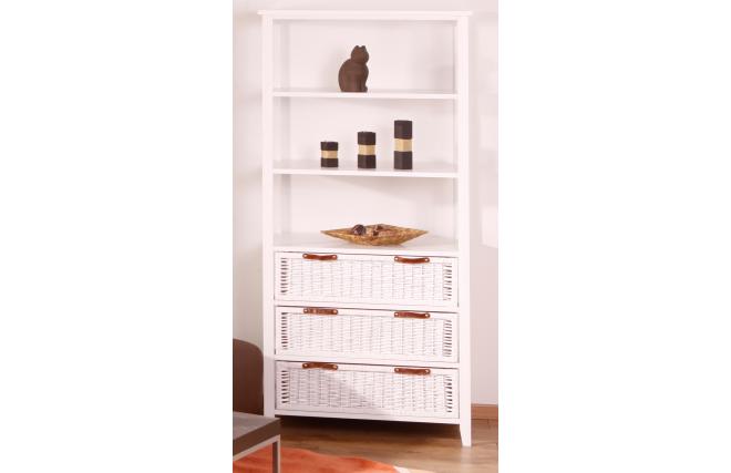 Etag&egrave;re / Buffet haut blanc ROMANCE
