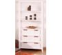 Etag&egrave;re / Buffet haut blanc ROMANCE