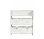 Etag&egrave;re  de rangement enfant 4 bacs ETOILE