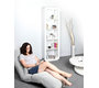 Etag&egrave;re design laqu&eacute;e blanche BECKET