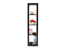 Etag&egrave;re design laqu&eacute;e noire HAILY