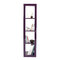 Etag&egrave;re design laqu&eacute;e violette HAILY