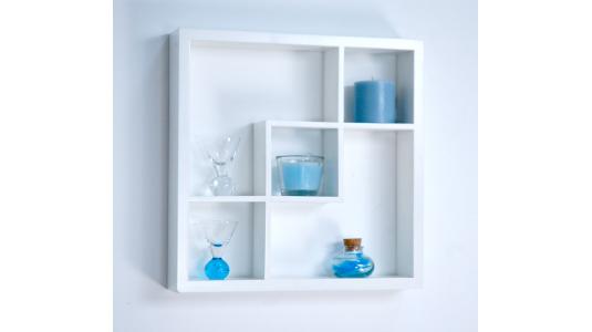 Etag&egrave;re murale d&eacute;corative Madison Blanche image 1
