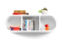 Etag&egrave;re murale design blanche MIA