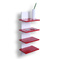 Etag&egrave;re murale design rouge GRAZZIA