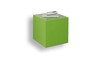 Etag&egrave;re murale design verte CUBIK