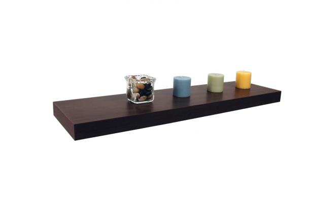 Etag&egrave;re murale marron 91.5cm CHICAGO 