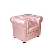 Fauteuil BABY CHESTERFIELD - coloris nacr&eacute; image 1