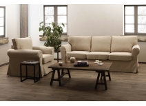 Fauteuil beige MAYFIELD
