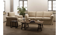 Fauteuil beige MAYFIELD