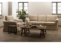 Fauteuil beige MAYFIELD