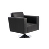 Fauteuil Boston noir - pivotant image pub1
