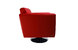 Fauteuil Boston rouge bordeaux - pivotant image 3