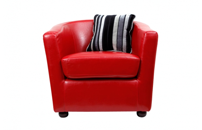 Fauteuil cabriolet rouge NEW PRETTY