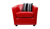 Fauteuil cabriolet rouge NEW PRETTY