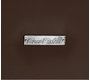 Fauteuil / chaise de bureau chocolat Enzo