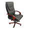 Fauteuil / chaise de bureau cuir noir Michelangelo