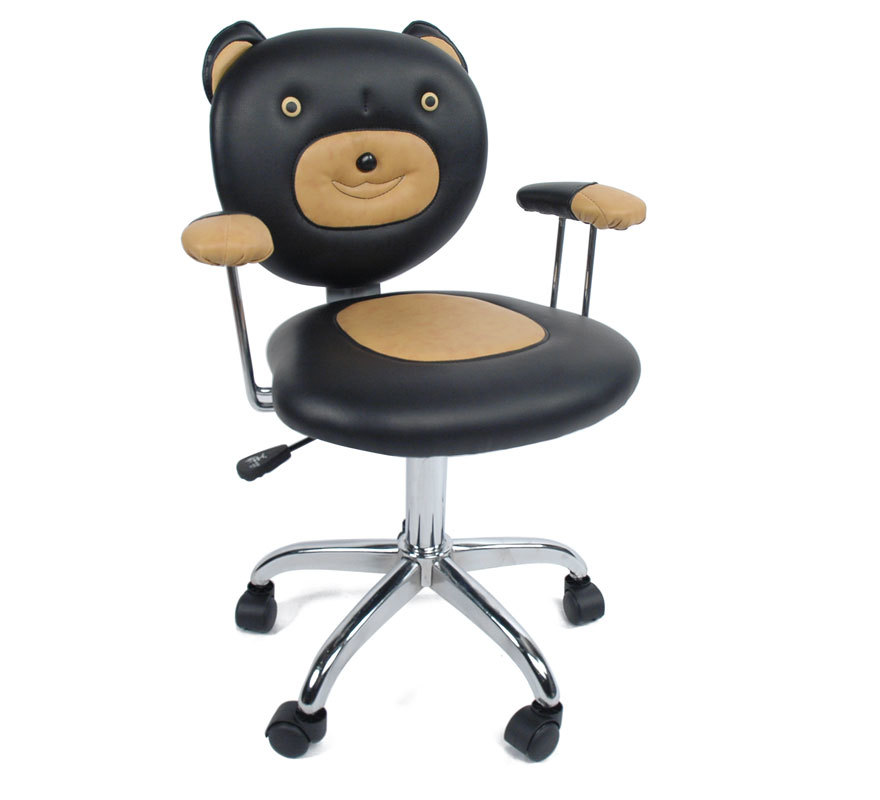 Fauteuil / chaise de bureau enfant ours L&eacute;o