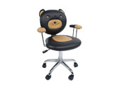Fauteuil / chaise de bureau enfant ours L&eacute;o