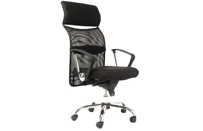 Fauteuil / chaise de bureau ergonomique noir Titan