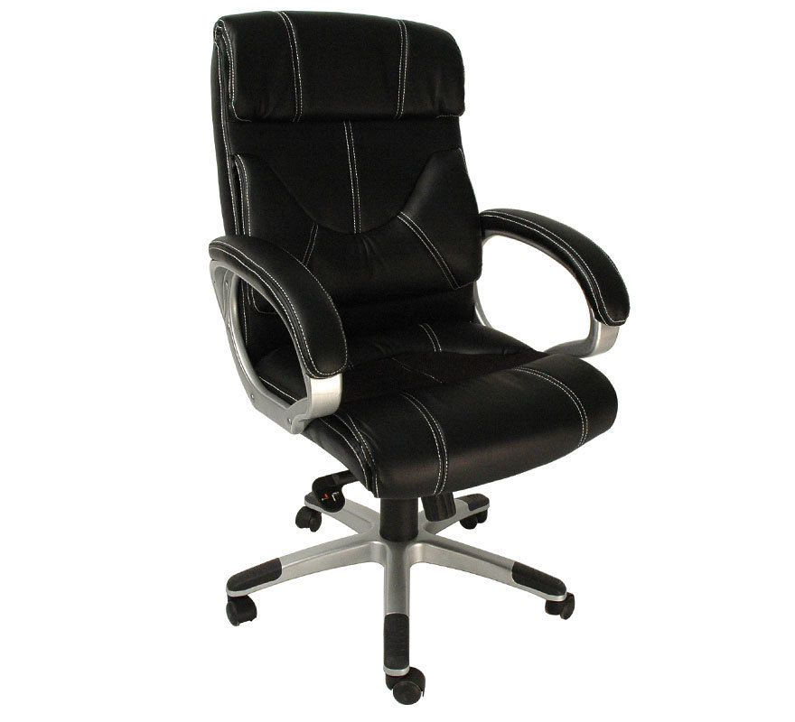 Fauteuil / chaise de bureau noir moderne Armando