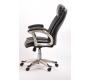 Fauteuil / chaise de bureau noir Vancouver