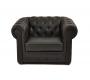 Fauteuil Chesterfield coloris noir image 1