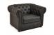 Fauteuil Chesterfield coloris noir image 2