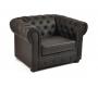 Fauteuil Chesterfield coloris noir image 2