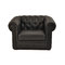 Fauteuil Chesterfield coloris noir image pub1