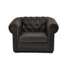 Fauteuil Chesterfield coloris noir image pub1
