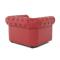 Fauteuil CHESTERFIELD groseille