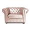 Fauteuil Chesterfield nacr&eacute; design