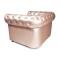 Fauteuil Chesterfield nacr&eacute; design