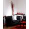 Fauteuil Chesterfield noir design