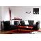 Fauteuil Chesterfield noir design