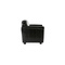 Fauteuil Club cuir noir - cuir de buffle