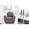 Fauteuil Club cuir taupe NEW CLUB