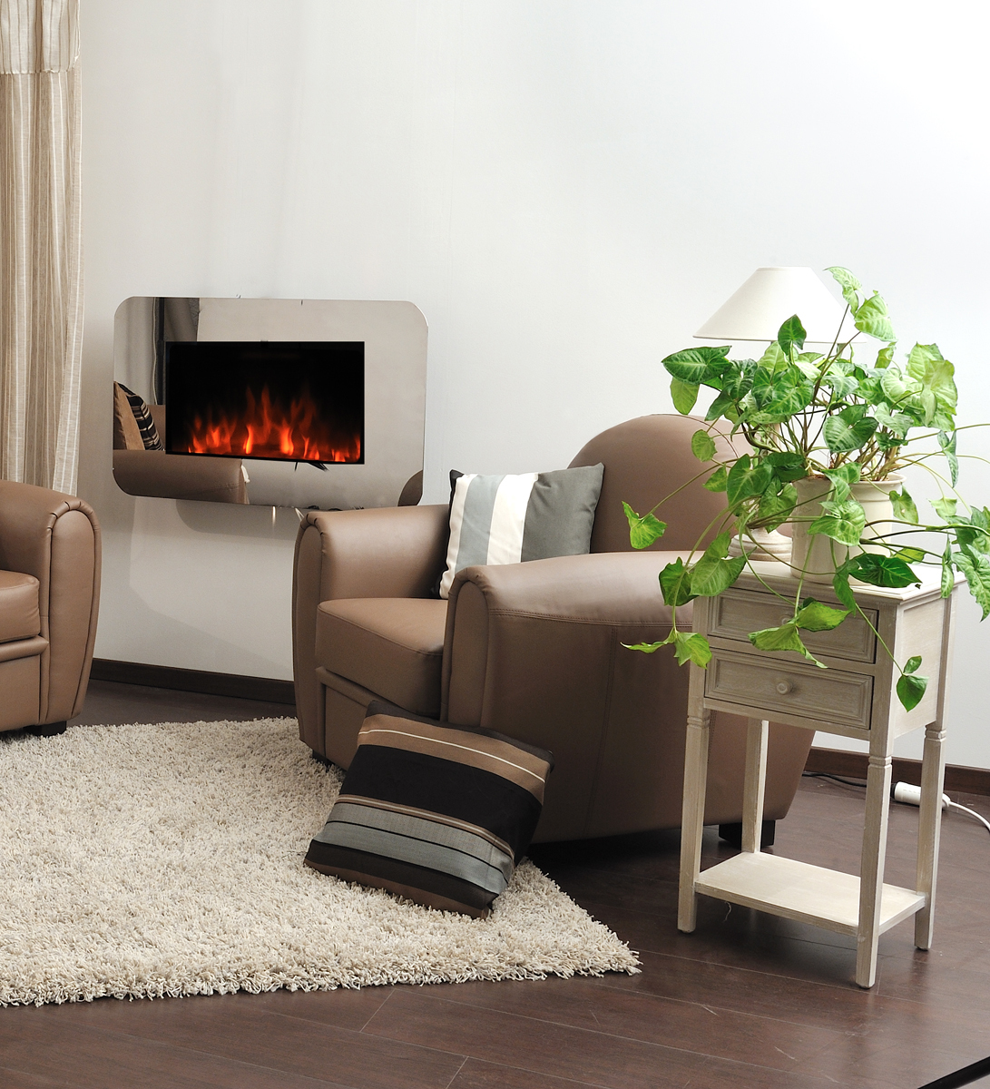 Fauteuil Club taupe cuir