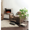 Fauteuil Club taupe cuir