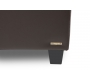 Fauteuil cuir chocolat ANDERSON