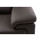 Fauteuil cuir chocolat fonc&eacute; PITTSBURGH