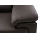 Fauteuil cuir chocolat fonc&eacute; PITTSBURGH