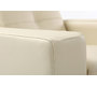 Fauteuil cuir cr&egrave;me ANDERSON