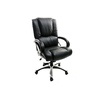 Fauteuil de Bureau Cuir noir Titus 