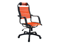 Fauteuil de bureau design Elastique Orange Stardust V1